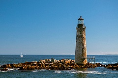 Graves Lighthouse with its Unique Dovetail Construction